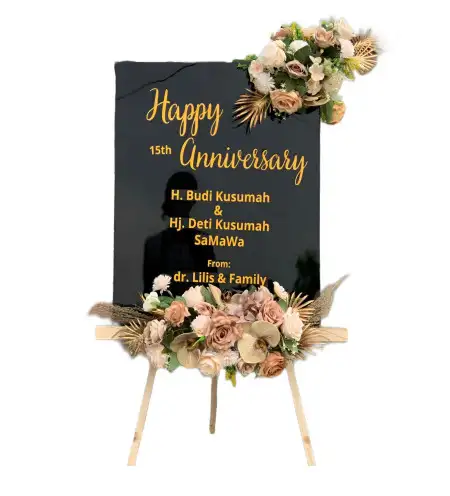 Papan Bunga Akrilik Hoat Sorbay